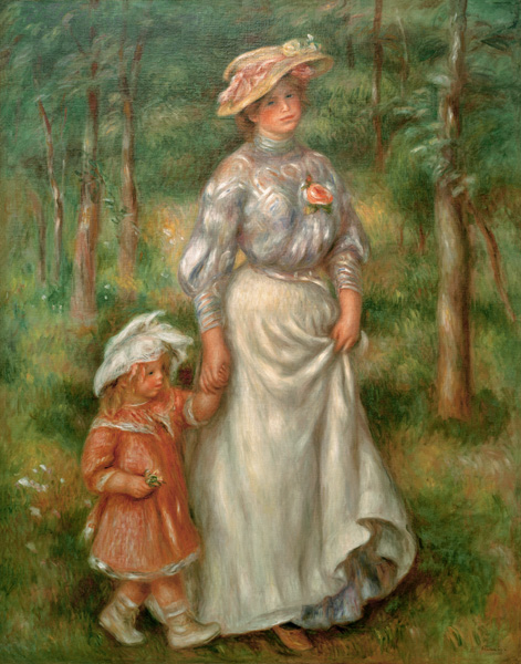 Renoir / La promenade / c.1906 de Pierre-Auguste Renoir