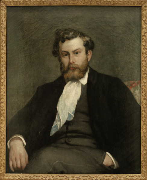 Renoir / Alfred Sisley / 1864 de Pierre-Auguste Renoir