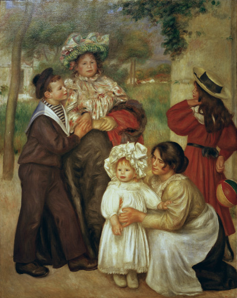 Renoir / La famille d artiste / 1896 de Pierre-Auguste Renoir