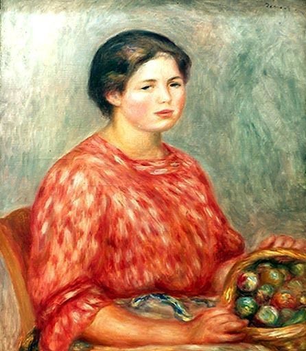 Renoir / La fruitiere / 1900 de Pierre-Auguste Renoir