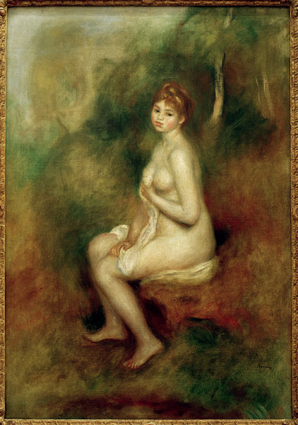 Renoir / Nu dans un paysage / 1889 de Pierre-Auguste Renoir