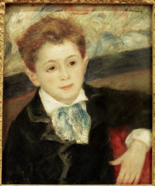 Renoir / Paul Meunier / 1877 de Pierre-Auguste Renoir