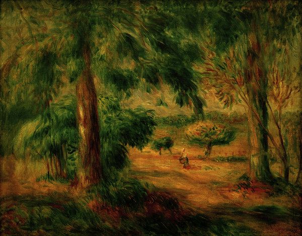 Renoir / Paysage du Midi / 1895 de Pierre-Auguste Renoir