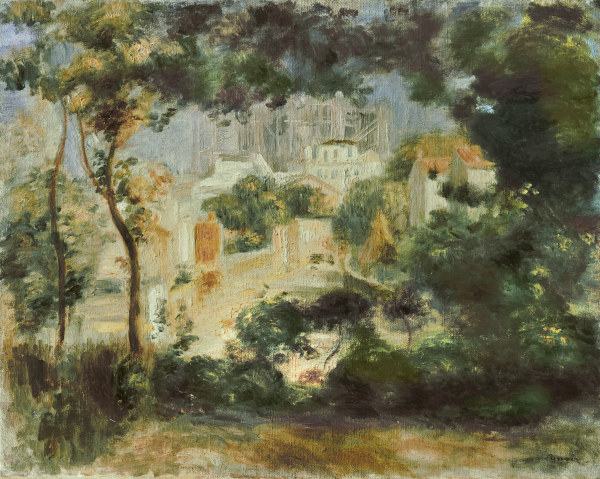 Renoir / Sacre Coeur, Paris / c.1896 de Pierre-Auguste Renoir