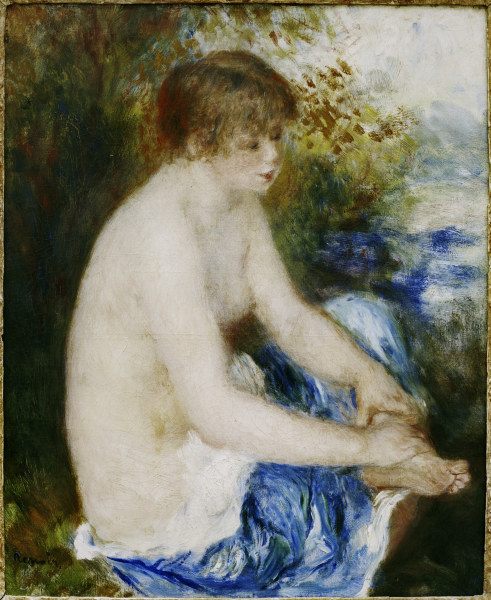 Renoir / Small blue nude / 1878/79 de Pierre-Auguste Renoir