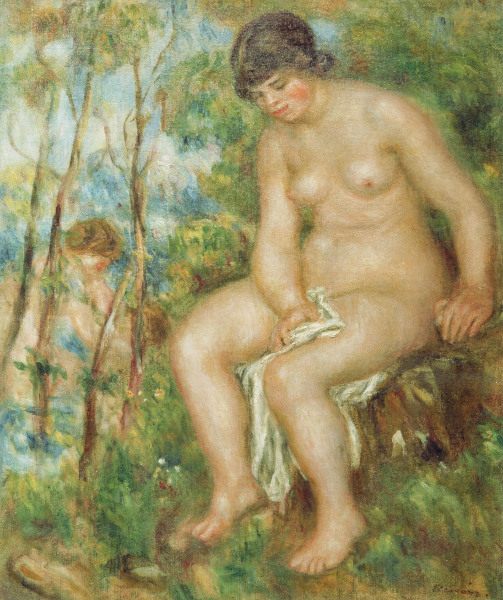 Renoir / The Bather / c.1915 de Pierre-Auguste Renoir