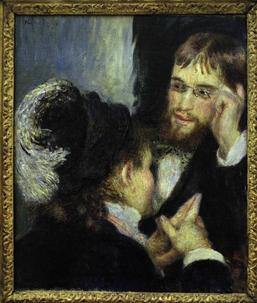 Renoir / The conversation / c.1878 de Pierre-Auguste Renoir