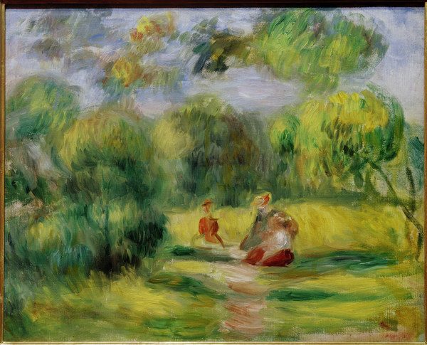 Renoir, Landschaft mit Personen de Pierre-Auguste Renoir