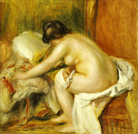 Seated Bather de Pierre-Auguste Renoir