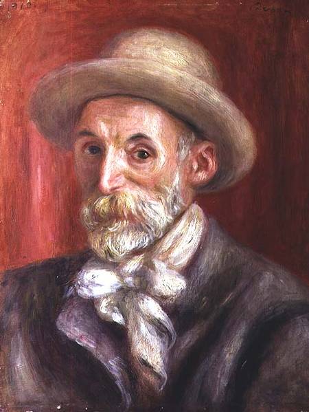 Self portrait de Pierre-Auguste Renoir