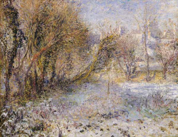 Snowy Landscape de Pierre-Auguste Renoir