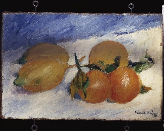 Still Life with Lemons and Oranges de Pierre-Auguste Renoir