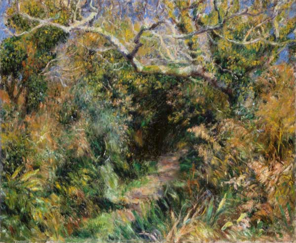 South French landscape. de Pierre-Auguste Renoir