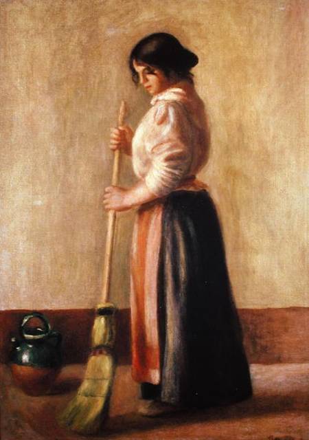 The Sweeper de Pierre-Auguste Renoir