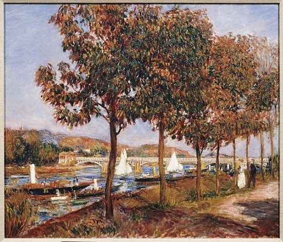 The Bridge at Argenteuil de Pierre-Auguste Renoir