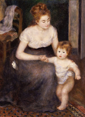 The First Step de Pierre-Auguste Renoir