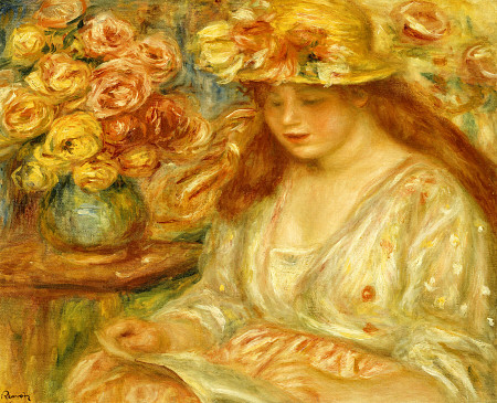 The Reader de Pierre-Auguste Renoir