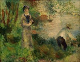 A.Renoir, Auf der Ile de Chatou