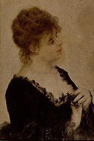 Portrait of young Mrs (Jeune Femme Au Corsage Noir