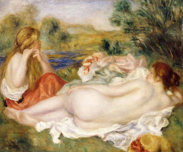 Two Bathers de Pierre-Auguste Renoir