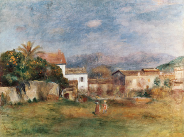 Renoir / View near Cagnes / 1903/05 de Pierre-Auguste Renoir