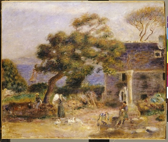View of Treboul, c.1895 de Pierre-Auguste Renoir