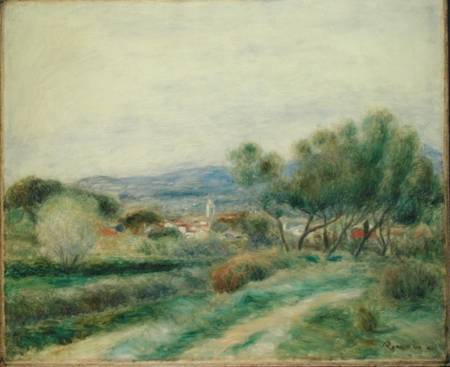 View of La Seyne, Provence de Pierre-Auguste Renoir