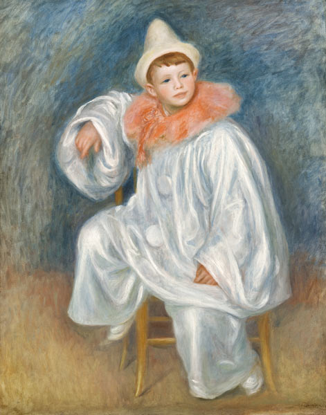The White Pierrot, 1901/02 de Pierre-Auguste Renoir