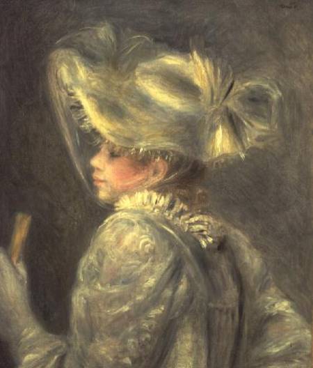 The White Hat de Pierre-Auguste Renoir