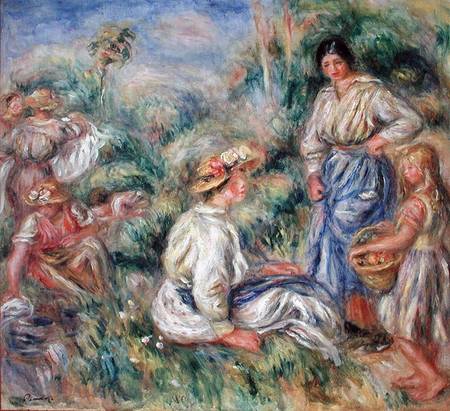 Women in a Landscape de Pierre-Auguste Renoir