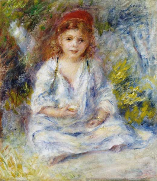 Young Algerian Girl, c.1881 de Pierre-Auguste Renoir