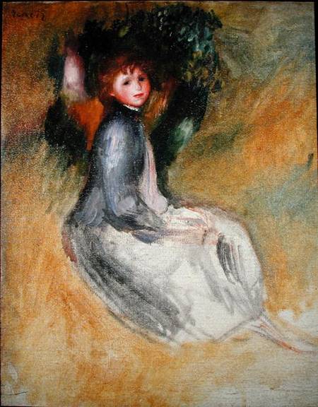 Young girl de Pierre-Auguste Renoir