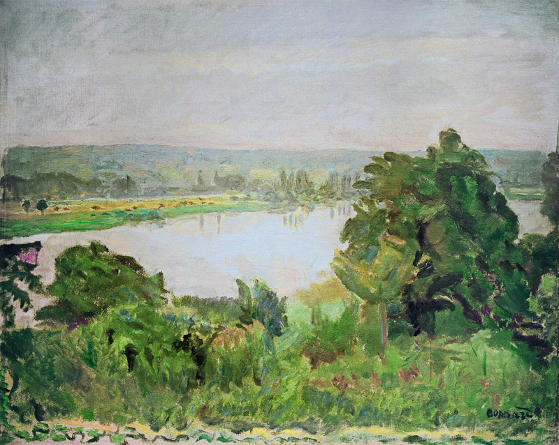 The Seine Near Vernon de Pierre Bonnard