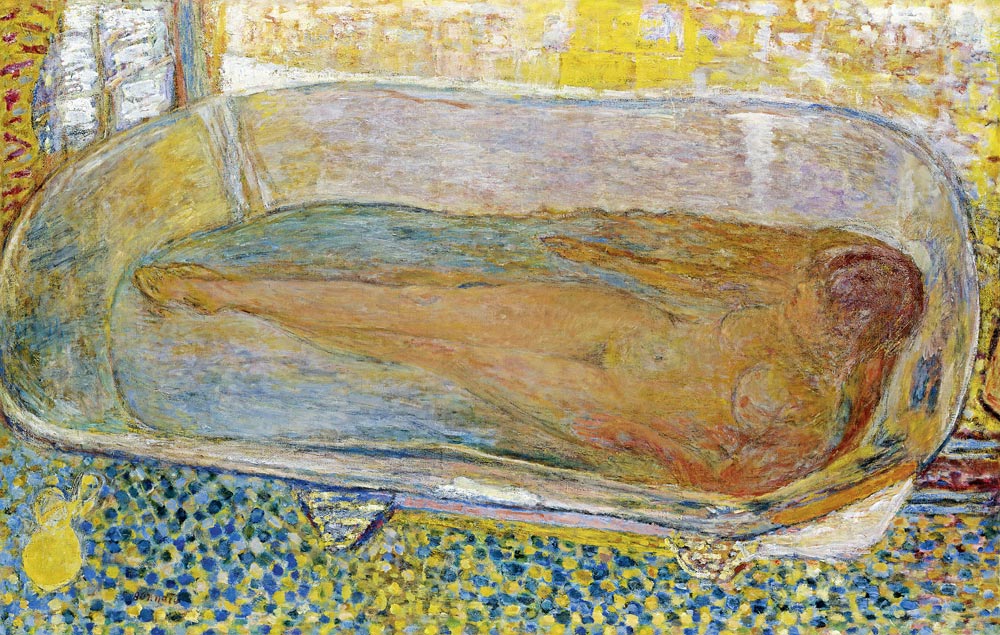 Die grosse Badewanne (Akt) de Pierre Bonnard