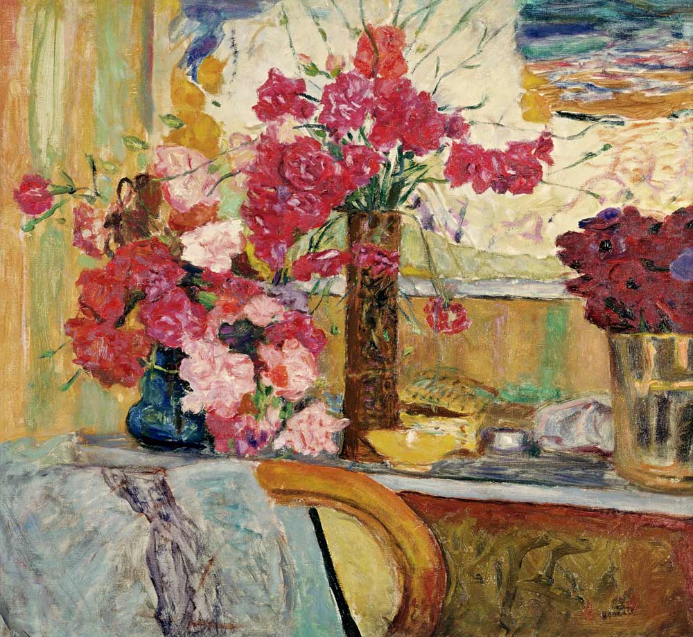 Three Bouquets de Pierre Bonnard