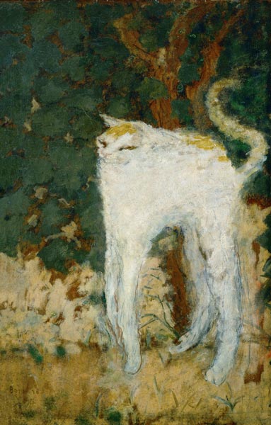 Le chat blanc de Pierre Bonnard