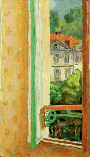 Open window in Uriage de Pierre Bonnard
