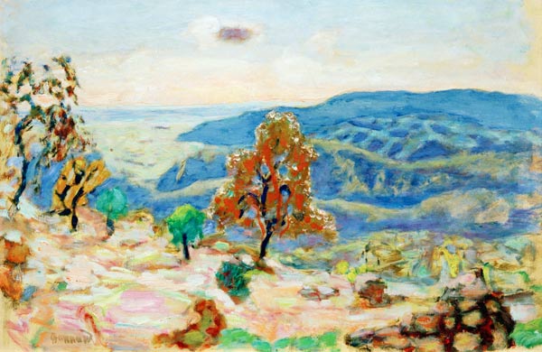 Paysage de montagne de Pierre Bonnard