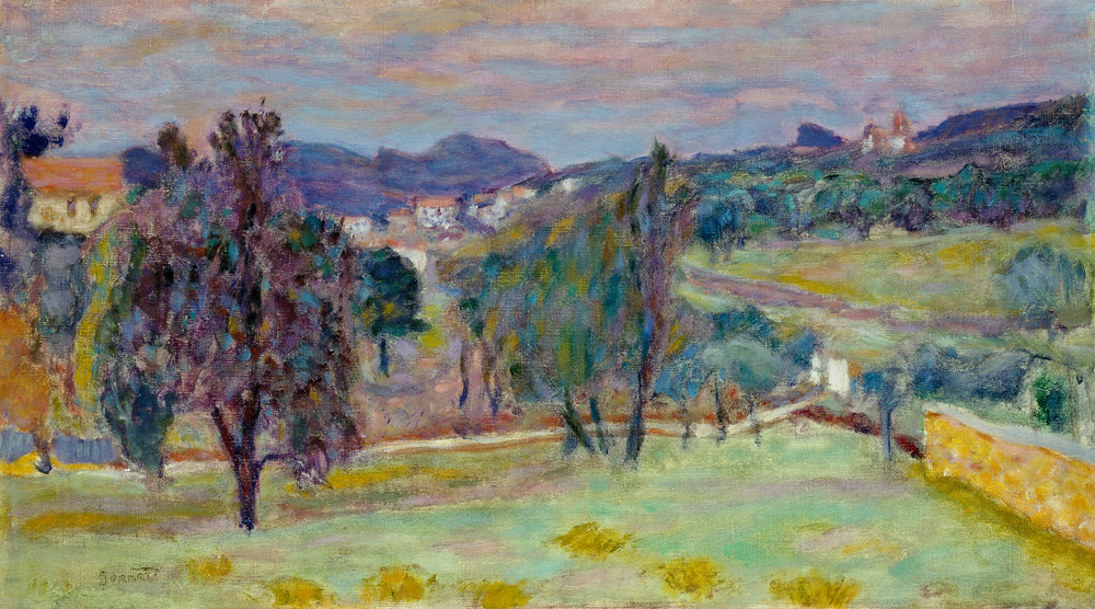 Paysage Violet, Le Soir de Pierre Bonnard