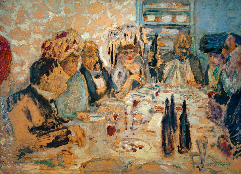 Un diner chez Vollard ou la cave de Vollard de Pierre Bonnard