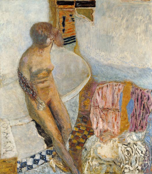 Nude by the Bath Tub de Pierre Bonnard