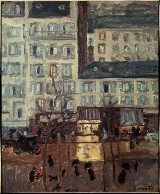 Boulevard de Clichy de Pierre Bonnard