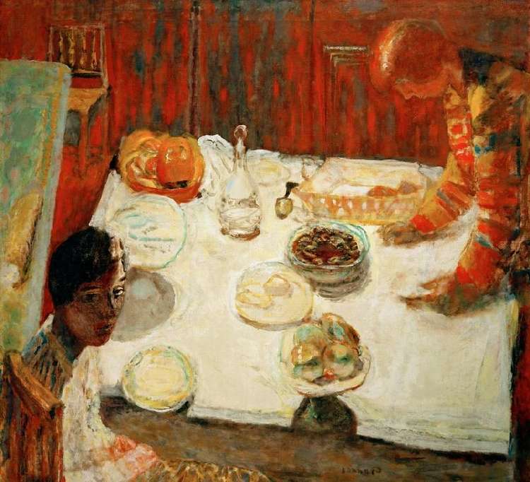 The White Tablecloth de Pierre Bonnard