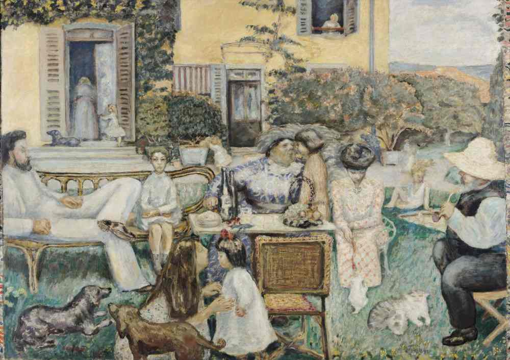 The Bourgeois Afternoon, or The Terrasse Family de Pierre Bonnard