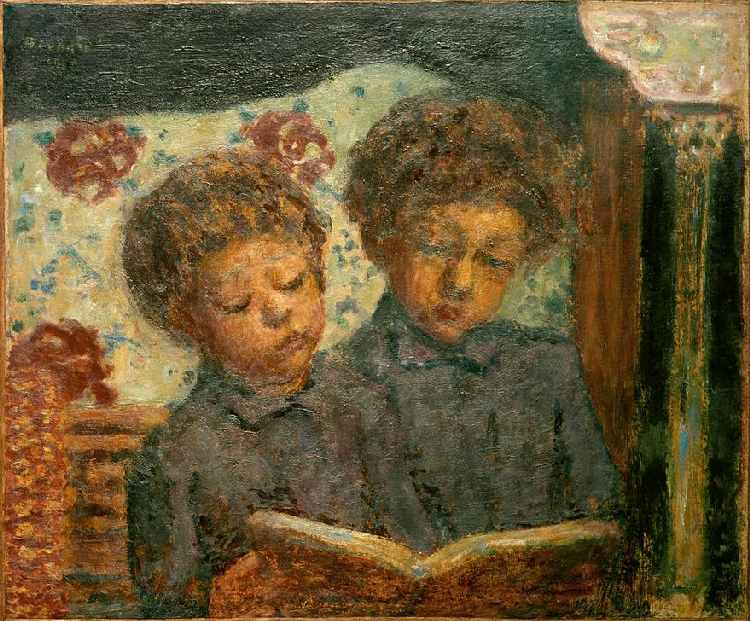 Enfants lisant (Charles et Jean Terrasse de Pierre Bonnard