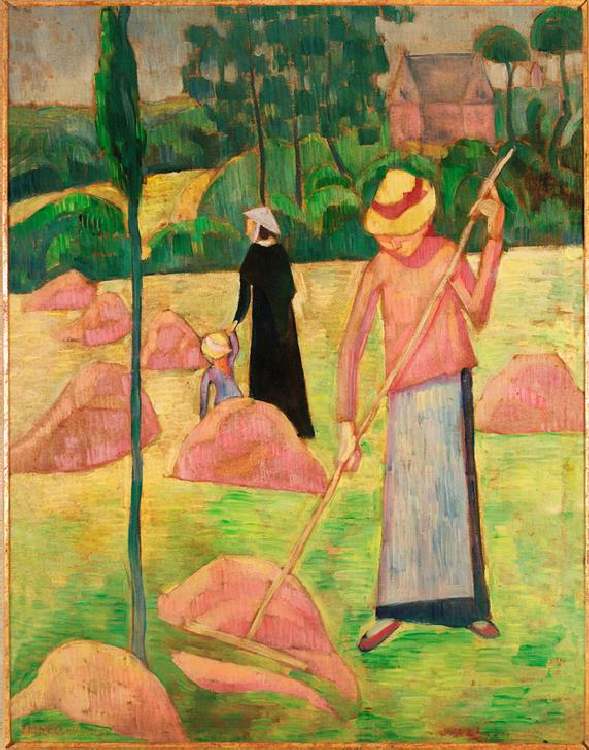Woman with rake de Pierre Bonnard