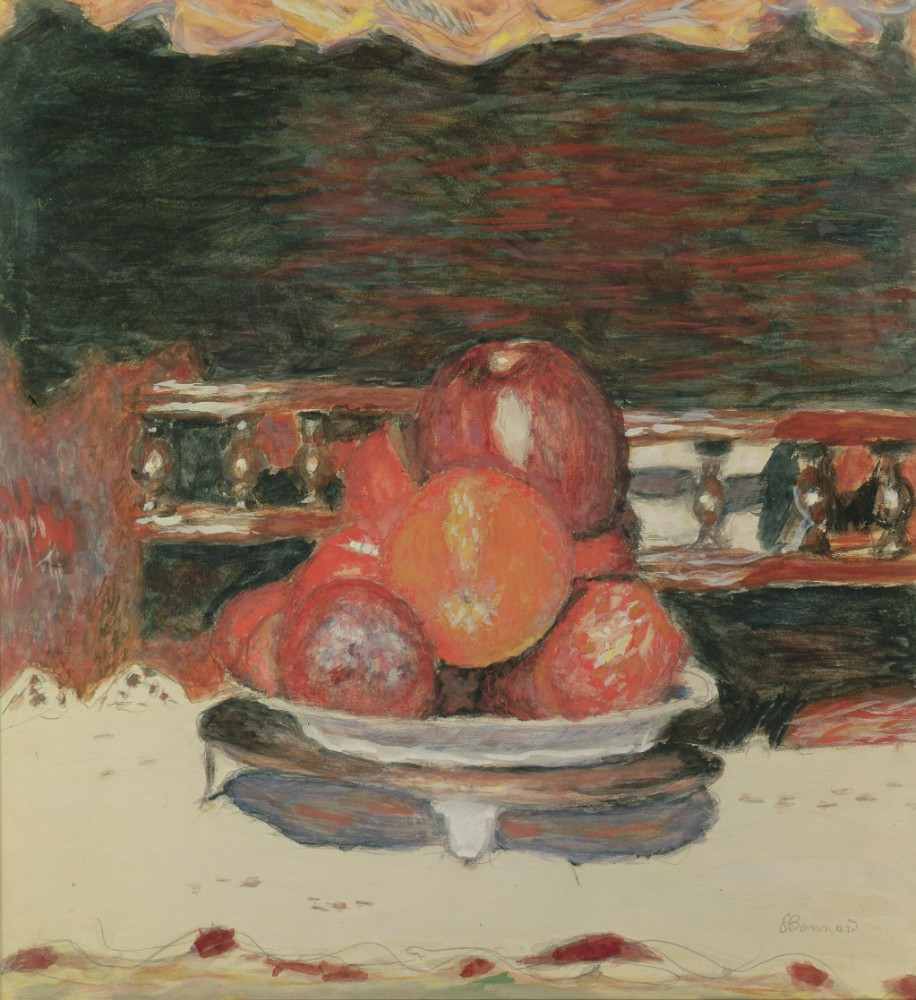 Fruit, Dark Harmony de Pierre Bonnard
