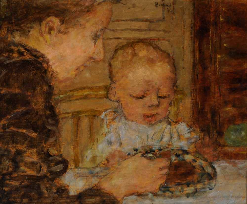 Grandmother and Child de Pierre Bonnard