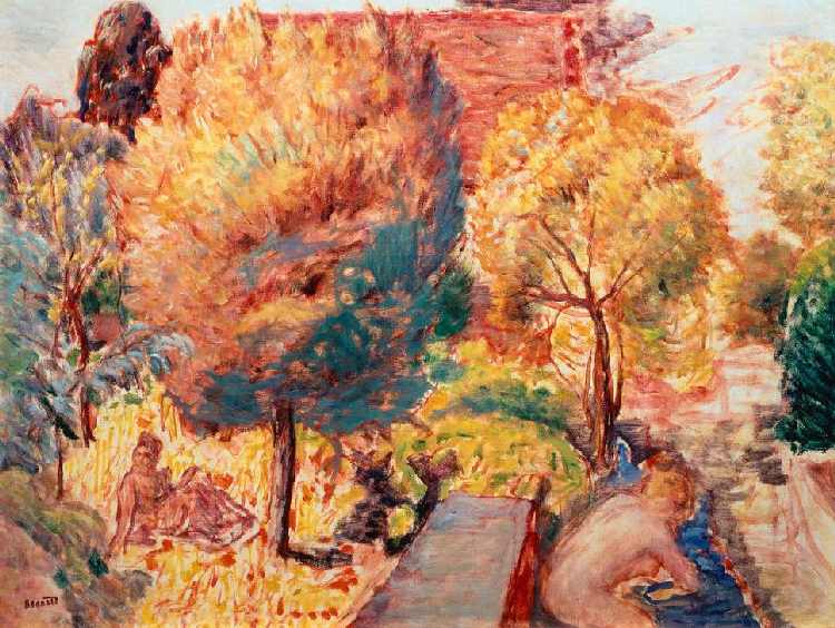 Landscape with Bathers de Pierre Bonnard