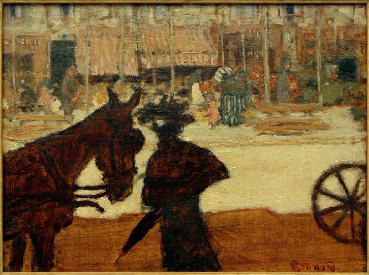 Le cheval de fiacre de Pierre Bonnard